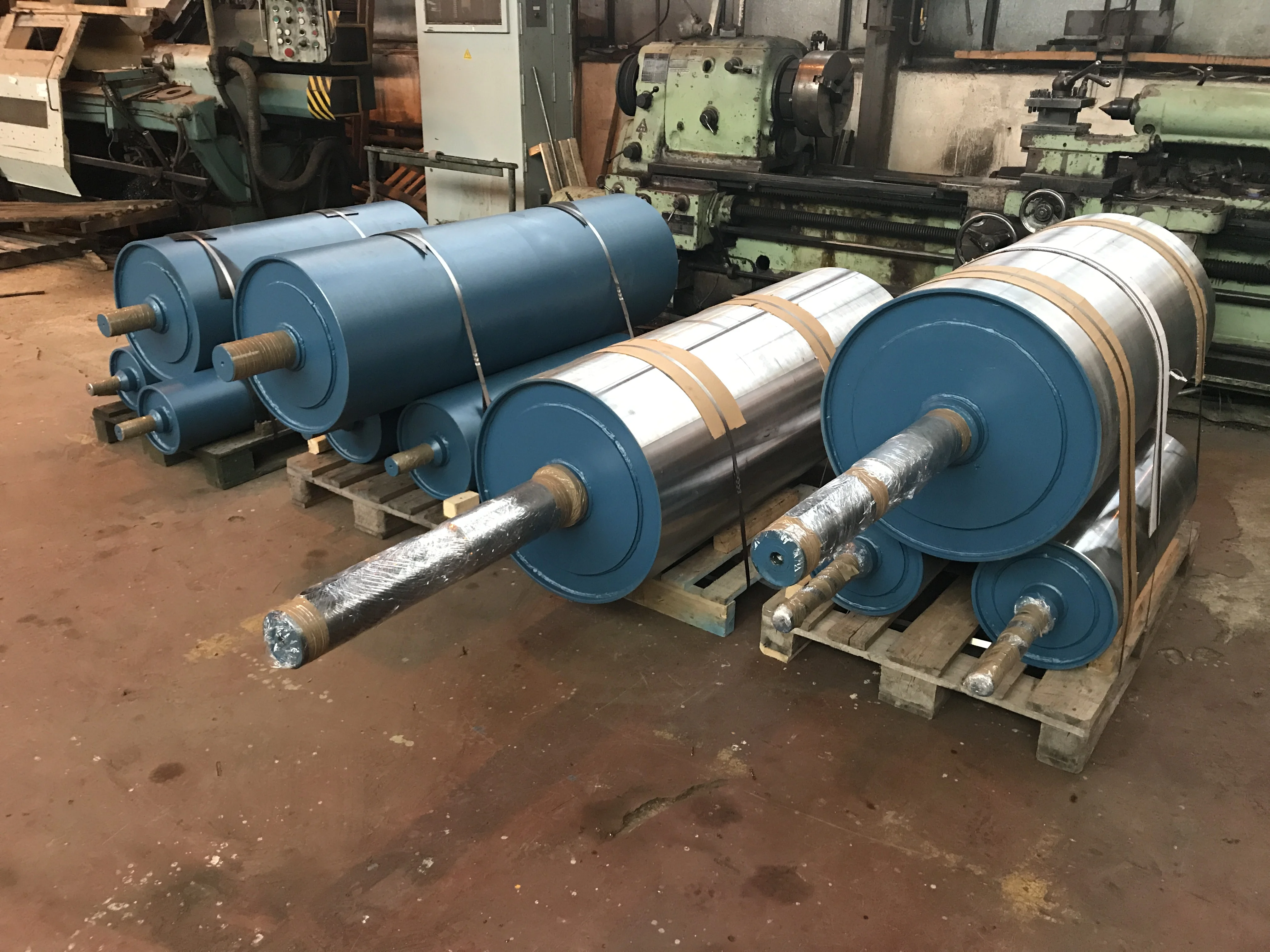 Hnacie bubny pre ťažký priemysel